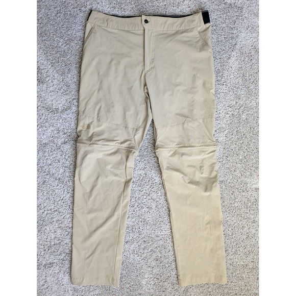 The North Face Other - The North Face Convertible Pants‎ Shorts Mens 40x32 Tan Khaki Outdoors Hiking
